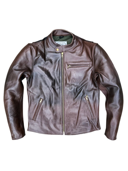 CAFE RACER - TWO TONE STEERHIDE